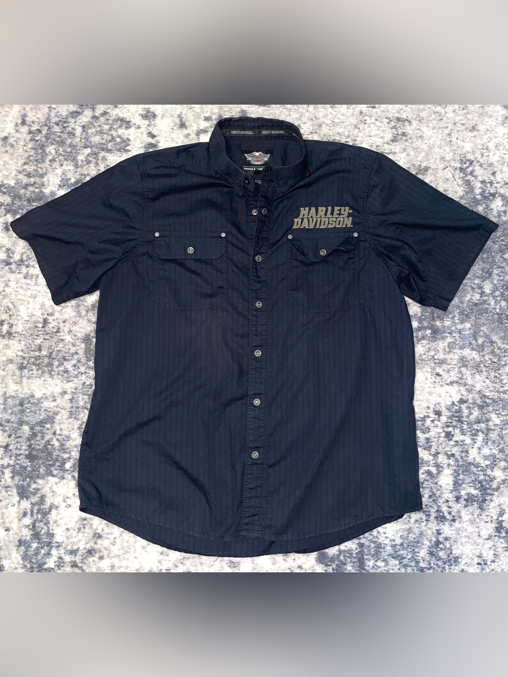 Harley Davidson button up shirt size XL
